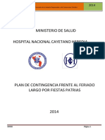 Plan de Contingencia Hospital Nacional Cayetano Heredia