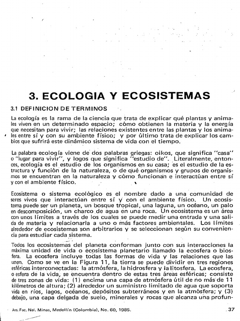 Ecología y Ecosistemas | PDF | Suelo | Tierra