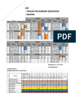 Jadwal Pelajaran Mts Revisi25jul18