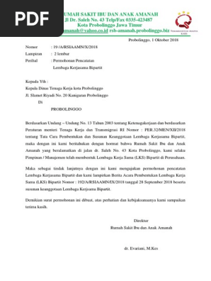 Surat Permohonan