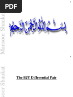 J 20160714 The BJT Differential Pair