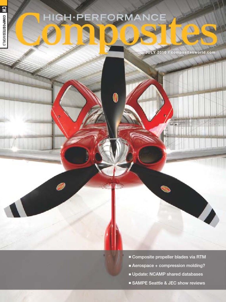 Composite Propeller Blades Via RTM Aerospace + Compression Molding