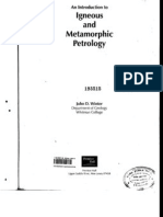 Introduction To Igneous and Metamorphic Rocks - JD Winter