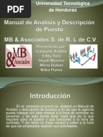 Presentacion Manual de Analisis y Descripcion de Puesto Recursos Humanos 1