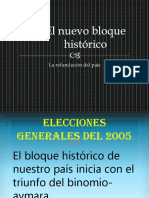 El Nuevo Bloque Histórico