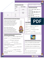 The Present Perfect Tense Tests Warmers Coolers 19201