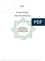 Pengembangan Alat Ukur Psikologi PDF