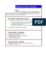 sports board nomination form