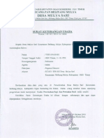 Surat Keterangan Usaha