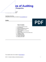 Principles of Auditing overview