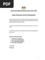 MACC'S LETTER (MALAYSIA) ANNOUNCING THE ARREST OF NAJIB RAZAK AND ZAHID HAMIDI FOR CBT, MONEY LAUNDERING AND ABUSE OF POWER
