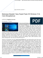 Beberapa Masalah Yang Terjadi Pada OS Windows 10 & Cara Mengatasinya _ Norma.web.Id