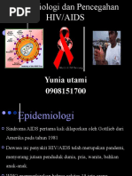 Download Epidemiologi dan Pencegahan HIVAIDS by Yunia Utami SN39110892 doc pdf