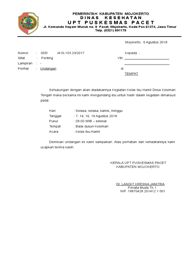 Undangan Bumil Lengkap | PDF