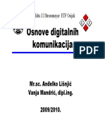 Osnove Digitalnih Komunikacija Uvod Digitalni Signal Fourieova Transformacija