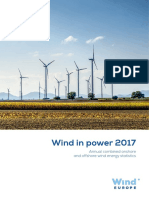 ZZ WindEurope Annual Statistics 2017