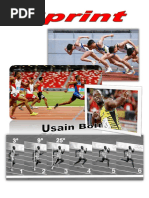 100m Sprint Technique and Rules | PDF | Track And Field | Individual Sports