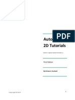 2D AutoCAD Tutorials