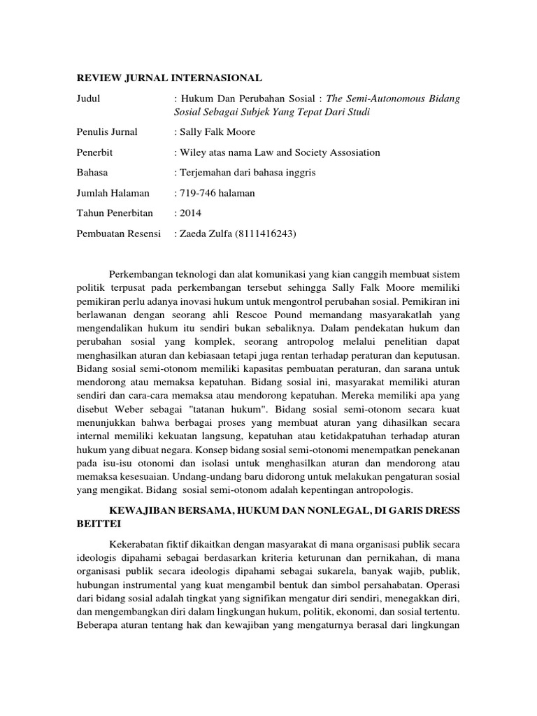Review Jurnal Internasional Pdf