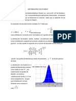 Distribución T de Student