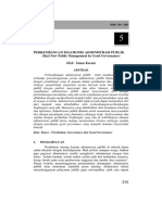 ID Perkembangan Diacronis Administrasi Publik Dari New Public Management Ke Good Go PDF