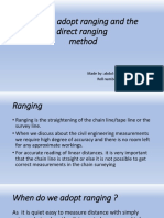 Why We Adopt Ranging and The Direct Ranging