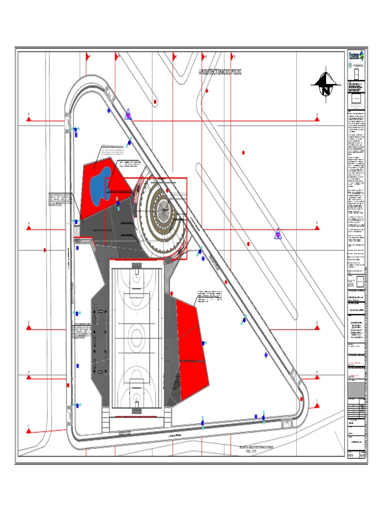 Diseño de Parque Triangular Urbano | PDF