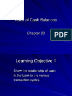 Chapter23 Audit of Cash Balances