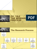 CH. 3&4 The Research Process