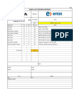 Check List Soportes