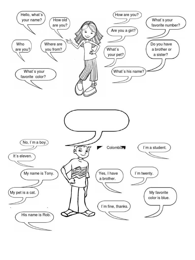 Basic English Conversation Practice | PDF