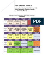 Horario Master 1c