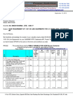 Siemens Quotation for 11kV Line Equipment