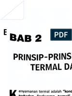 Prinsip-Prinsip Kenyamanan: Termal Evaluasiny A