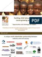 Tackling Child Labour in The Cocoa-Growing Sector: Opportunities and Challenges For Traders