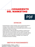 Posicionamiento Del Marketing