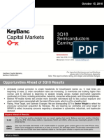 3Q18 Semiconductors Earnings Preview: October 15, 2018