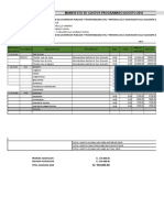 gasto programado 2016