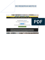 Codigo de Reserva Moto e
