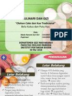 Kelompok 8 - Olahan Cake Dan Kue Tradisional - B1C2