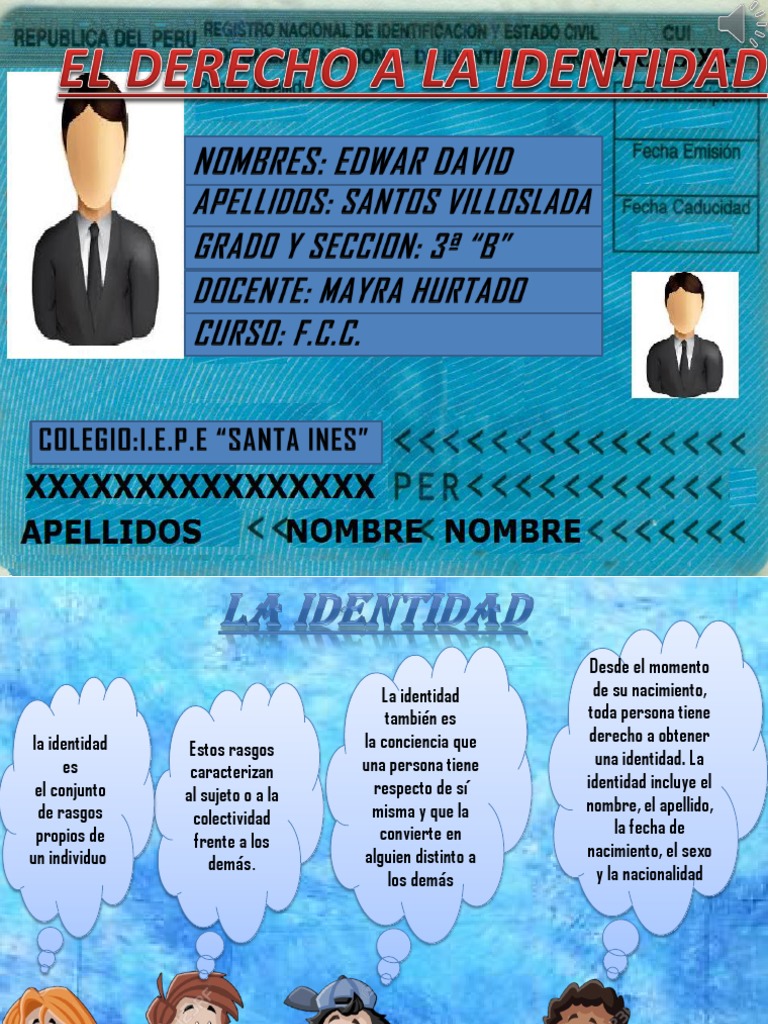 Derecho a la Identidad y Nacionalidad | PDF | Nacionalidad ...