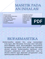 BIOFARMASETIKA INHALASI