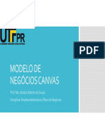 Modelo de Negócios Canvas