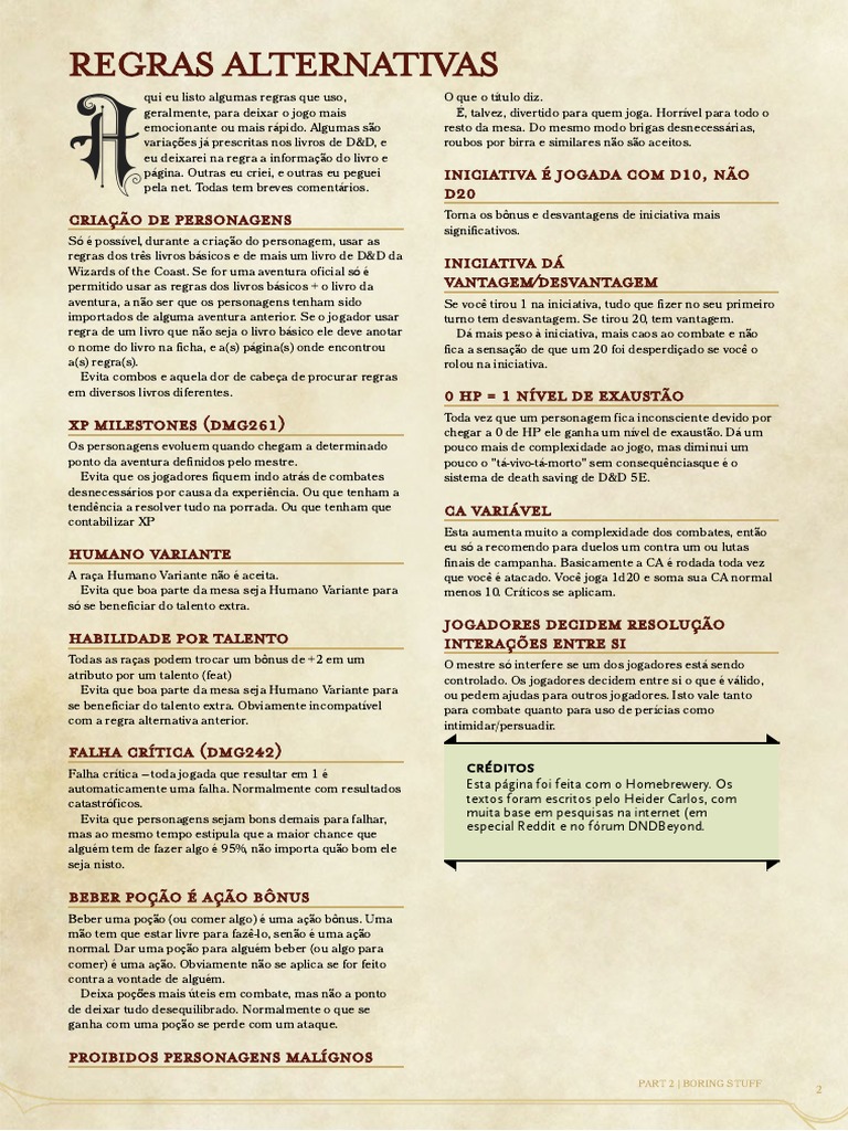 MICRO B/X: o Resumo de regras do Dungeons & Dragons que uso para jogar RPG  Solo!