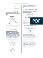 Problemas Fundamentales Sobre Vectores de Fuerzas