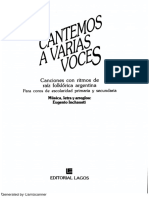 Cantemos A Varias Voces. Eugenio Inchausti PDF