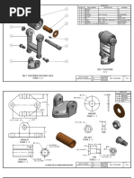 Belt Tightener - Práctica de Solid Works, diseño con cotas