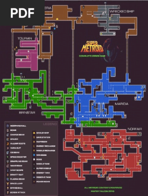 Super Metroid (Mapa) | PDF