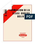 Guillermo lora_1980 Formacion Clase Obrera