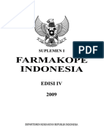 farmakope suplemen indonesia